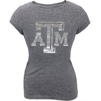 Texas A Aggies - Big Foil Logo Girls Youth T-Shirt