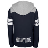 Penn State - Game Day Sports Stripes Girls Youth Zip Hoodie