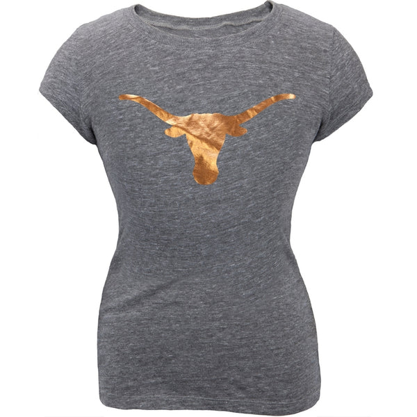 Texas Longhorns - Big Foil Logo Girls Youth T-Shirt