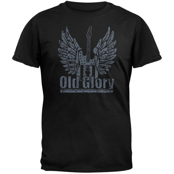 Old Glory Winged Guitar Logo T-Shirt