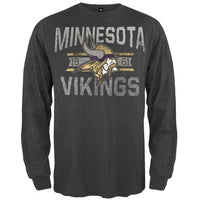 Minnesota Vikings - Logo Scrum Long Sleeve T-Shirt