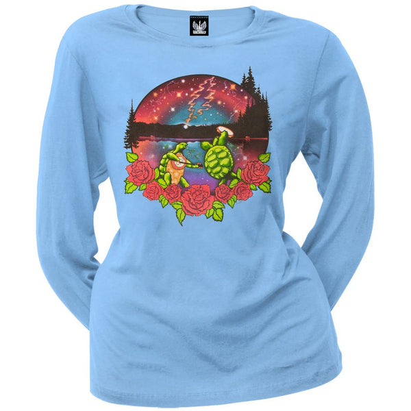 Grateful Dead - Terrapin Lake Sky Juniors Long Sleeve T-Shirt