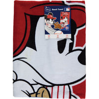 Philadelphia Phillies - Mickey Batting Velour Beach Towel