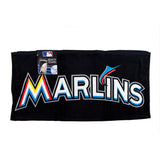 Miami Marlins - Large Ball Logo Velour Beach Towel