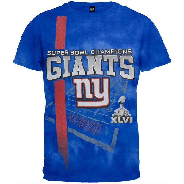 New York Giants - Super Bowl XLVI Champs Over-Dye T-Shirt