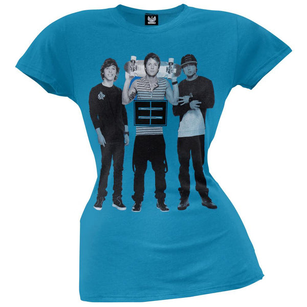 Emblem3 - Skateboard Photo Juniors T-Shirt