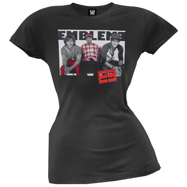 Emblem3 - Plain Photo Juniors T-Shirt