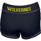 Michigan Wolverines - Rhinestone Ray Team Girls?Youth Shorts
