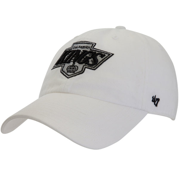 Los Angeles Kings - Logo Clean Up Adjustable White Baseball Cap