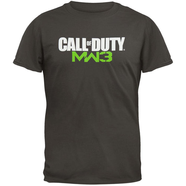 Call of Duty - MW3 Logo Grey Adult T-Shirt