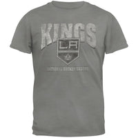 Los Angeles Kings - Logo Scrum Premium Grey T-Shirt