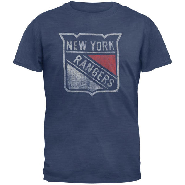 New York Rangers - Logo Scrum Premium T-Shirt