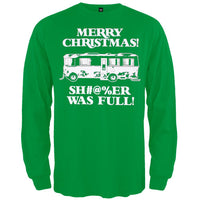 Christmas Vacation - Shitter Was Full Green Long Sleeve T-Shirt