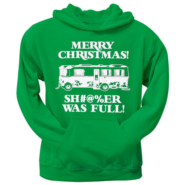 Christmas Vacation - Shitter Was Full Green Pullover Hoodie