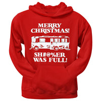 Christmas Vacation - Shitter Was Full Red Pullover Hoodie