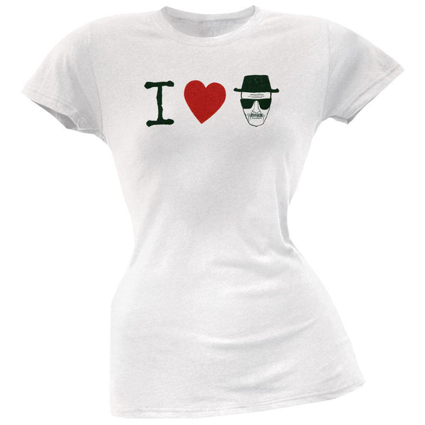 Breaking Bad - I Heart Heisenberg Juniors T-Shirt