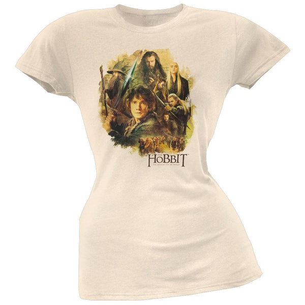 The Hobbit - Collage Juniors T-Shirt