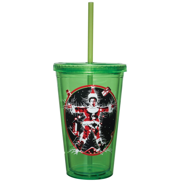 Christmas Vacation - Movie Poster Acrylic Tumbler With Straw