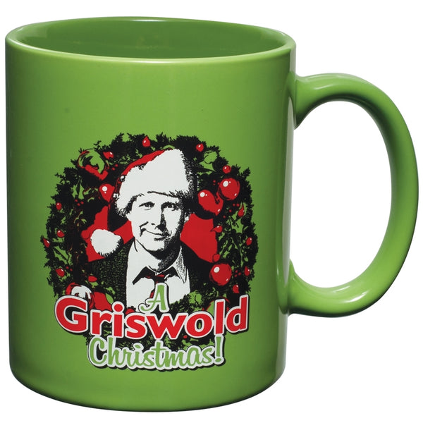 Christmas Vacation - Griswold Wreath Green Coffee Mug