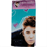 Justin Bieber - Heart Frenzy Beach Towel