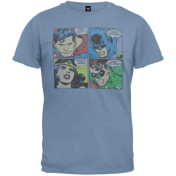 DC Comics - Face Clips Premium T-Shirt