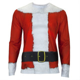 Faux Real - Santa Suit Costume Long Sleeve T-Shirt