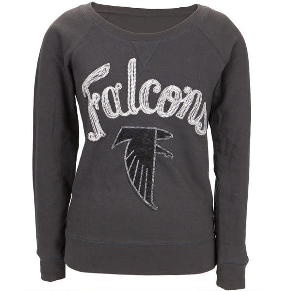 Atlanta Falcons - Field Goal Juniors Wide Neck Sweatshirt