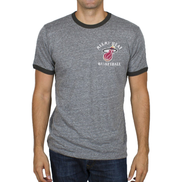 Miami Heat - Turnover Tri-Blend Soft Ringer T-Shirt