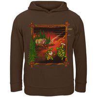 Grateful Dead - Covered Wagon Brown Toddler Hoodie