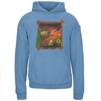 Grateful Dead - Covered Wagon Light Blue Youth Hoodie