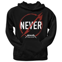 Metallica - Never Logo Pullover Hoodie