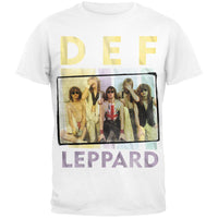 Def Leppard - Square Box Photo Logo T-Shirt