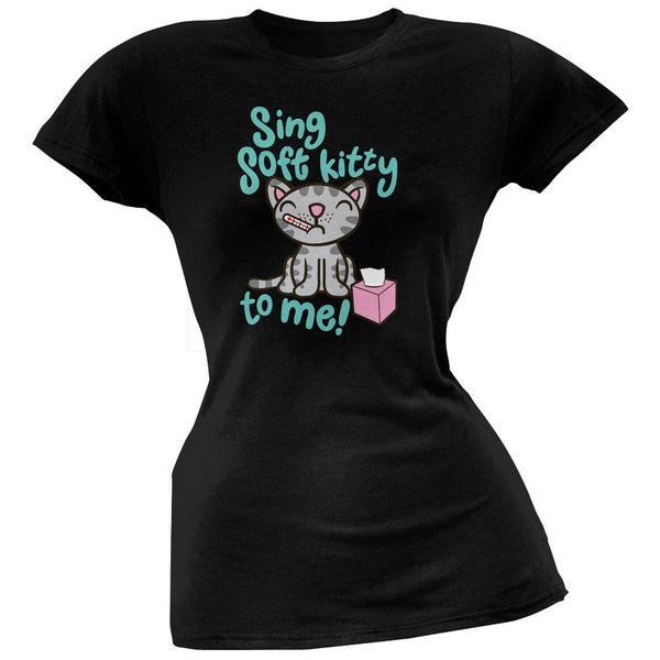 Big Bang Theory - Sing Soft Kitty Juniors T-Shirt