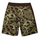 Duck Dynasty - Duck Camo Print Brown Board Shorts