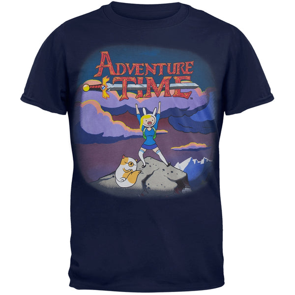 Adventure Time - Fionna On Mountain Soft T-Shirt