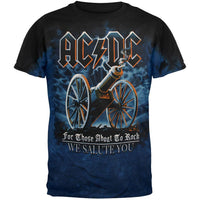 AC/DC - 21 Gun Salute Tie Dye T-Shirt