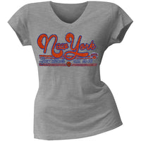 New York Knicks - Center Juniors V-Neck T-Shirt