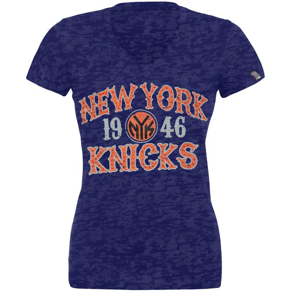 New York Knicks - Fast Break Juniors V-Neck T-Shirt