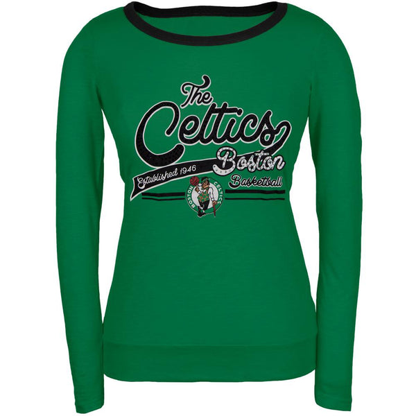 Boston Celtics - Free Throw Juniors Long Sleeve T-Shirt