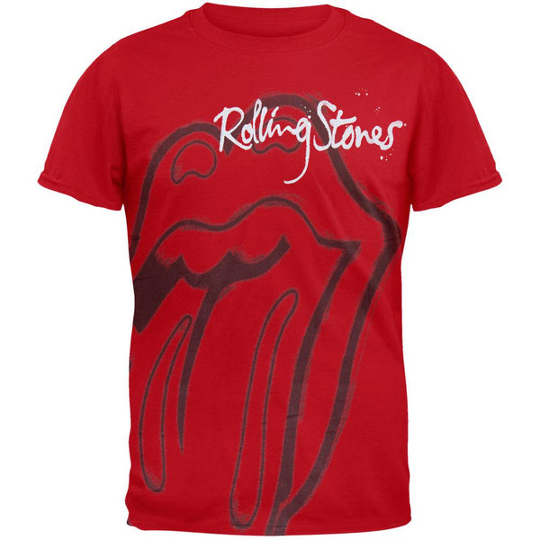 Rolling Stones - Large Spraypaint Tongue T-Shirt