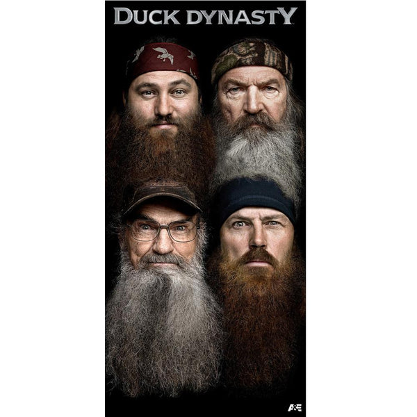 Duck Dynasty - Beards Velour Beach Towel