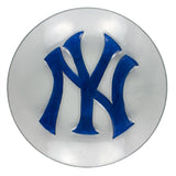 New York Yankees - Logo Glass Bird Bath