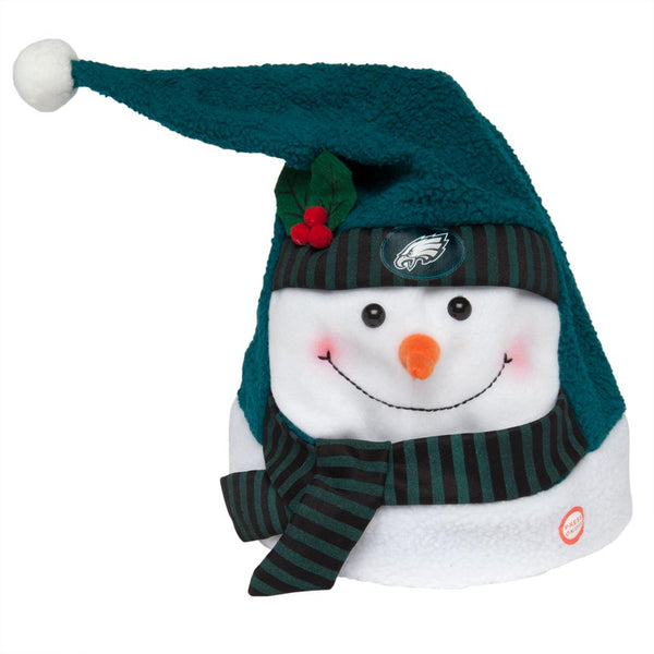 Philadelphia Eagles - Animated Snowman Musical Stocking Hat
