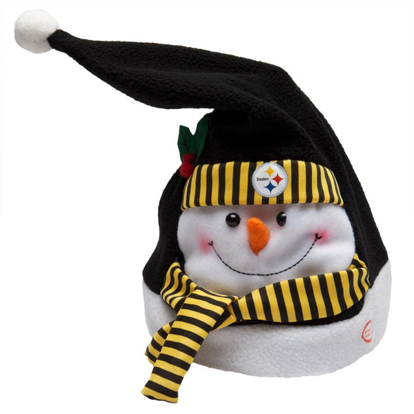 Pittsburgh Steelers - Animated Snowman Musical Stocking Hat