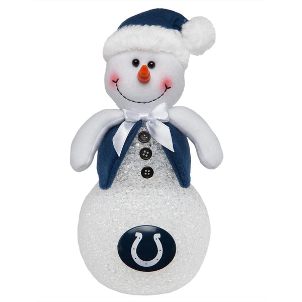 Indianapolis Colts - Light-Up Tabletop Snowman