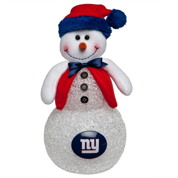 New York Giants - Light-Up Tabletop Snowman