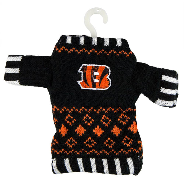 Cincinnati Bengals - Knit Sweater Ornament