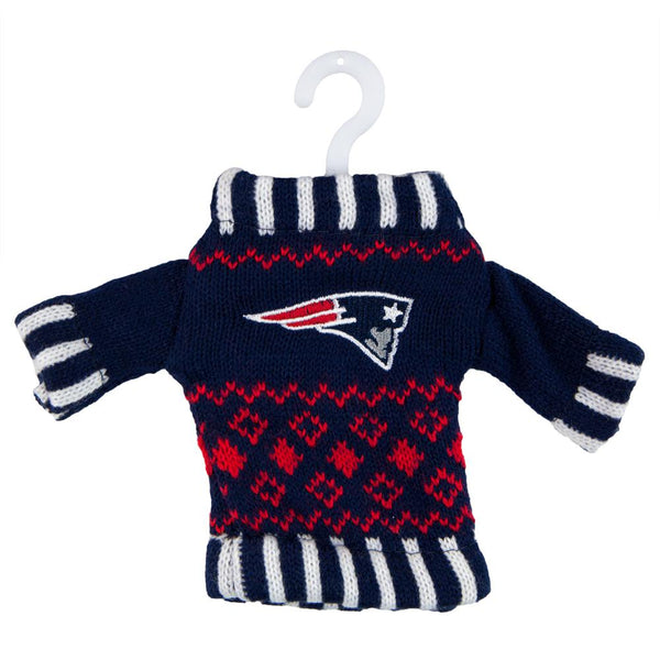 New England Patriots - Knit Sweater Ornament