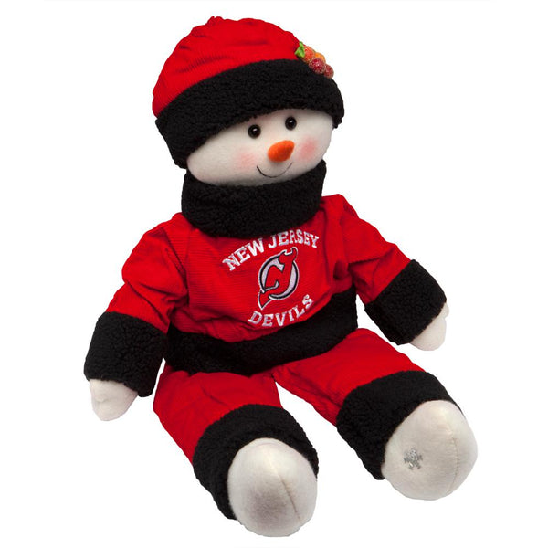 New Jersey Devils - Snowflake Friend Plush Snowman