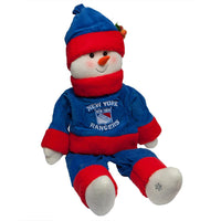 New York Rangers - Snowflake Friend Plush Snowman